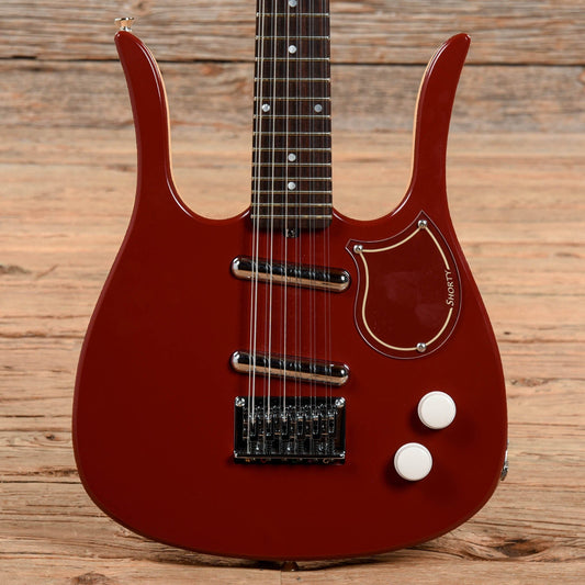 Jerry Jones Neptune Shorty 12 String Red - MUSICTONER