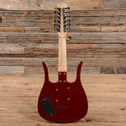 Jerry Jones Neptune Shorty 12 String Red - MUSICTONER