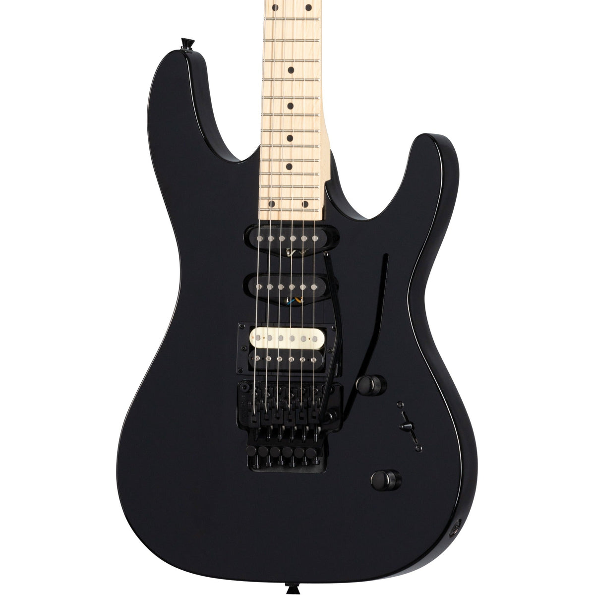 Kramer Striker HSS (Floyd Rose Special) 6-String Electric Guitar in Ebony