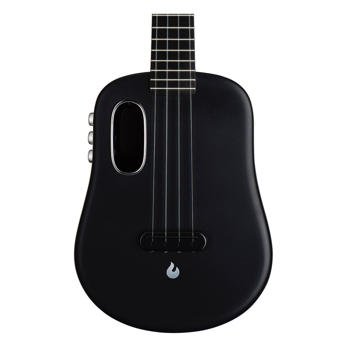 Lava Music 23” Ukulele Black w/ Freeboost Electronics