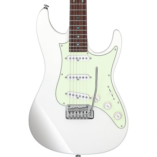 Ibanez LM1 Luca Mantovanelli Signature Electric Guitar in Luna White w/ Case