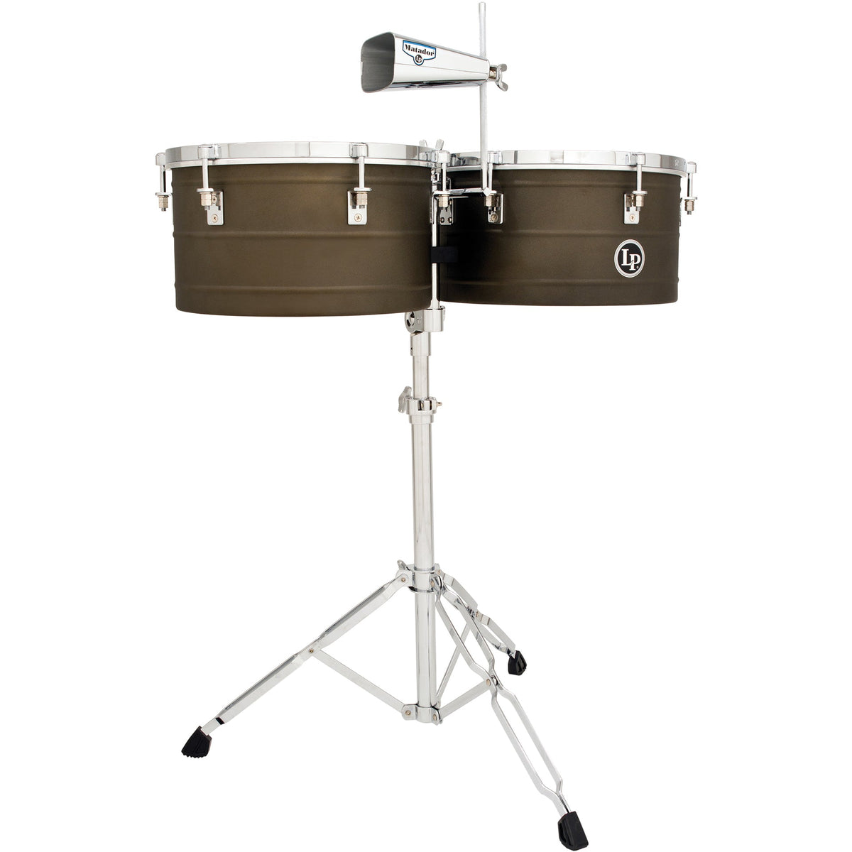 Latin Percussion LP Matador 14" & 15" Deep Shell Timbales - Antique Finish