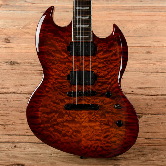 LTD Viper-1000 Tiger Eye Sunburst 2020 - MUSICTONER