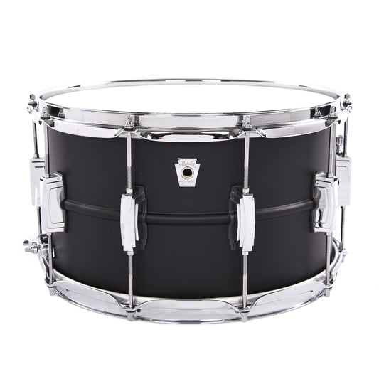 Ludwig 8x14 Flat Black Beauty Snare Drum - MUSICTONER