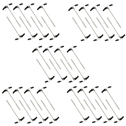 Ludwig Classic Bass Drum T-Rods w/Washers (40 Pack Bundle) - MUSICTONER
