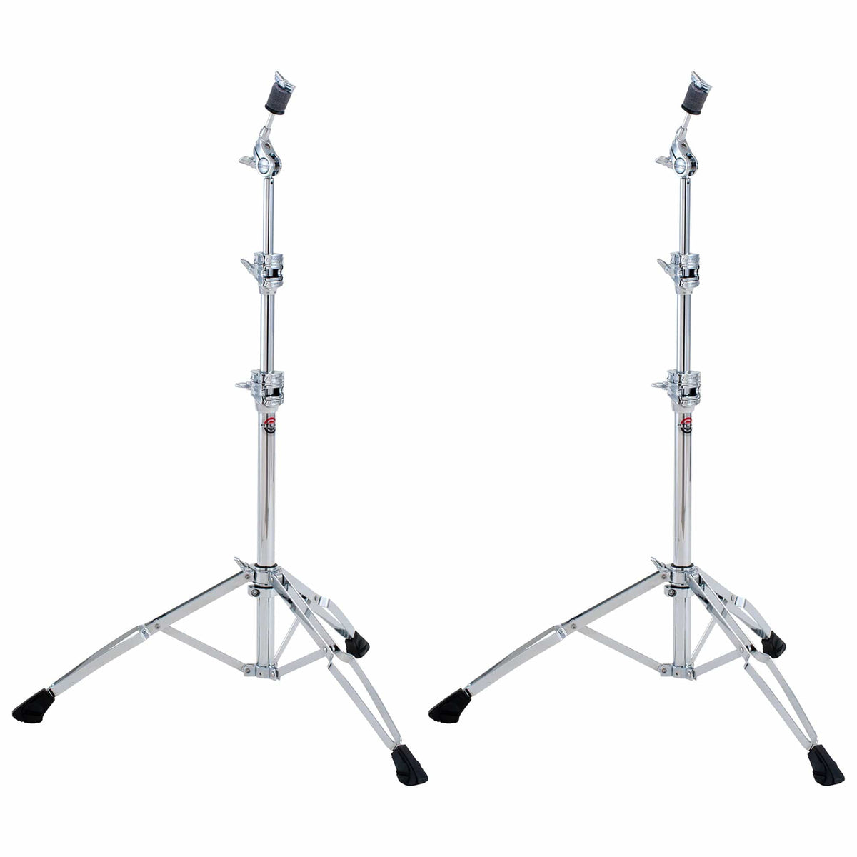 Ludwig Atlas Pro Straight Cymbal Stand (2 Pack Bundle) - MUSICTONER