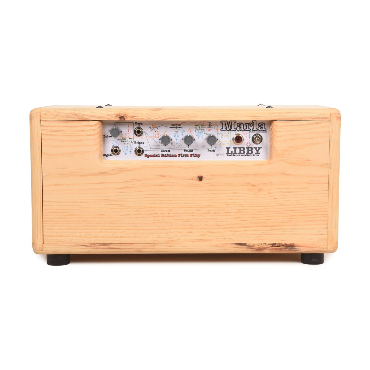 Marla Amplification LIBBY Reverb Unit Polyurethane Natural - MUSICTONER