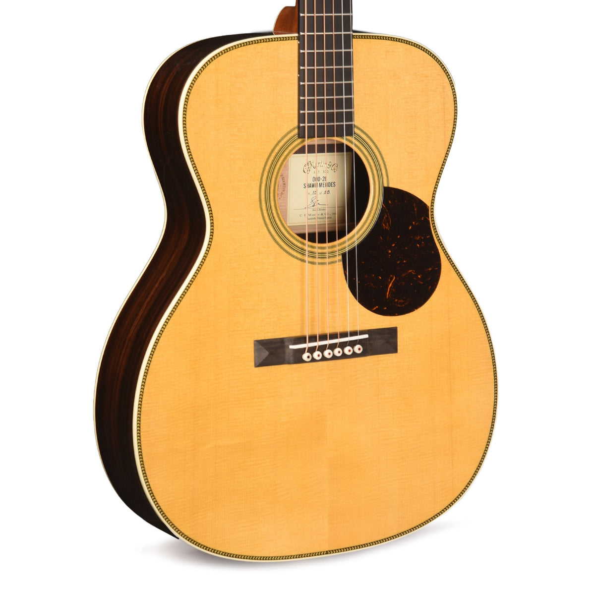 Martin Custom Artist 000-28 Shawn Mendes Spruce/East Indian Rosewood Antique Toner - MUSICTONER