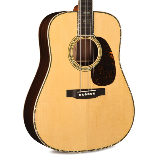 Martin Custom Shop D-45 Style Dreadnought High Altitude Swiss Spruce/Wild Grain East Indian Rosewood Natural - MUSICTONER