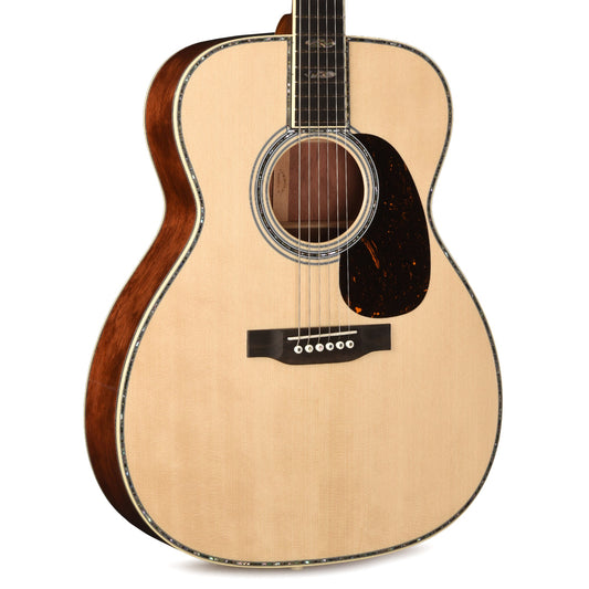 Martin Custom Shop M-45 Style Grand Auditorium High Altitude Swiss Spruce/Quilted Bubinga Natural - MUSICTONER