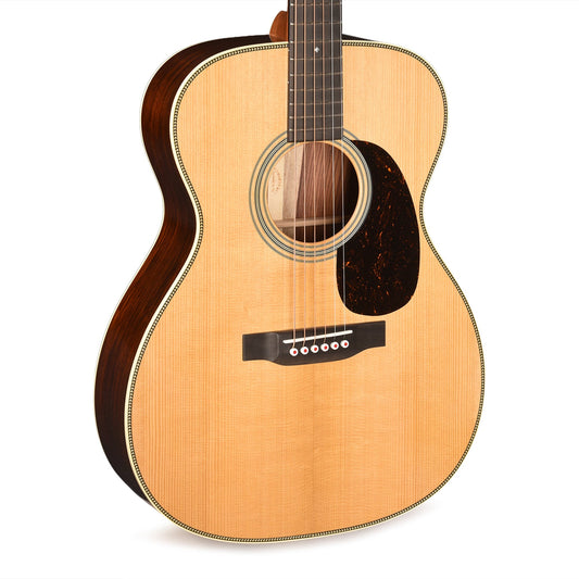 Martin Custom Shop OM-28 Style Auditorium Adirondack Spruce VTS/Guatemalan Rosewood Natural - MUSICTONER