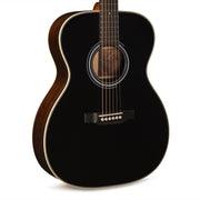 Martin Custom Shop OM-28 Style Auditorium Adirondack Spruce VTS/Wild Grain East Indian Rosewood Black Top - MUSICTONER
