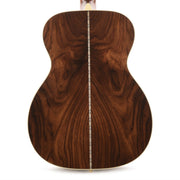 Martin Custom Shop OM-28 Style Auditorium Adirondack Spruce VTS/Wild Grain East Indian Rosewood Black Top - MUSICTONER