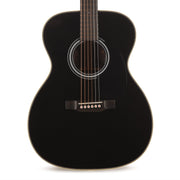 Martin Custom Shop OM-28 Style Auditorium Adirondack Spruce VTS/Wild Grain East Indian Rosewood Black Top - MUSICTONER