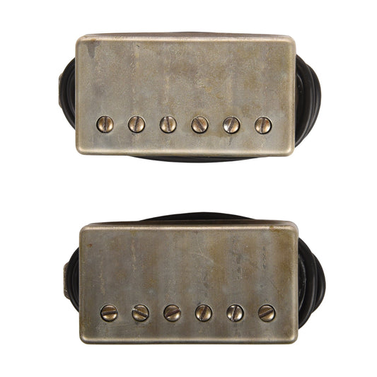 Mojotone Bill Kelliher Hellbender Humbucker Set Aged Nickel - MUSICTONER