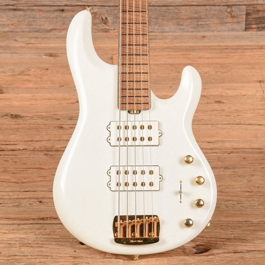 Music Man BFR StingRay Special 5 HH Crescendo White Sparkle 2022 - MUSICTONER