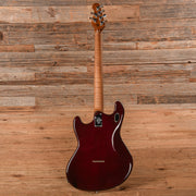 Music Man BFR Baritone StingRay Transparent Oxblood 2024 - MUSICTONER