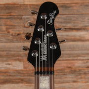 Music Man BFR Baritone StingRay Transparent Oxblood 2024 - MUSICTONER