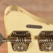 National Res-o-glass Val-Pro 85 Bass White 1960s - MUSICTONER
