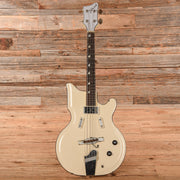National Res-o-glass Val-Pro 85 Bass White 1960s - MUSICTONER