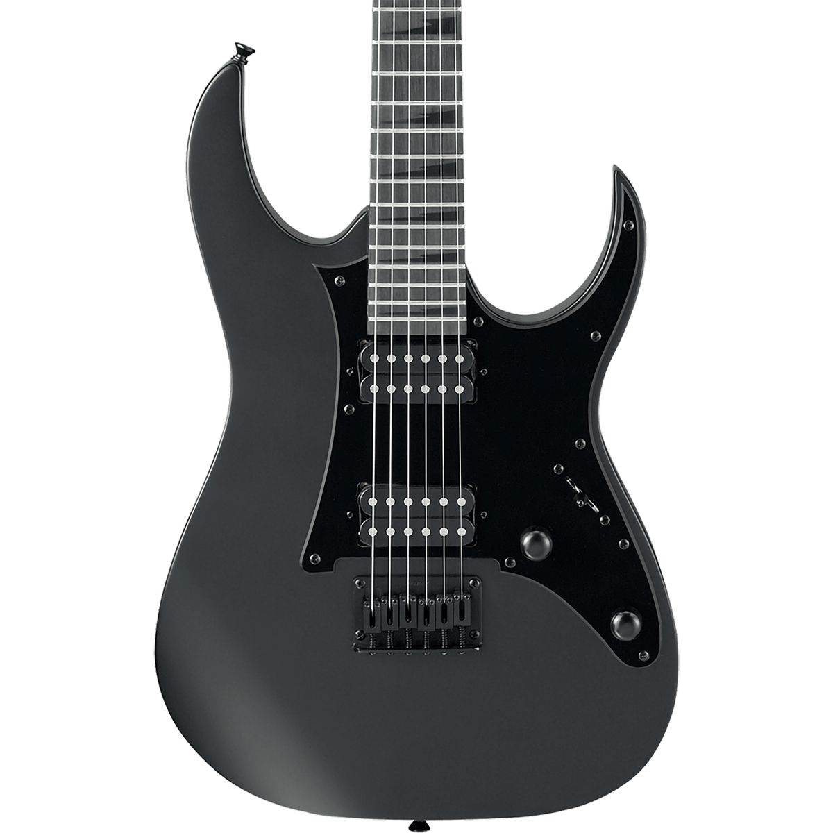 Ibanez GRGR131EXBKF GIO RG Electric Guitar, Black Flat