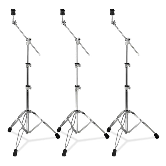 PDP 800 Series CB810 Boom Cymbal Stand (3 Pack Bundle) - MUSICTONER