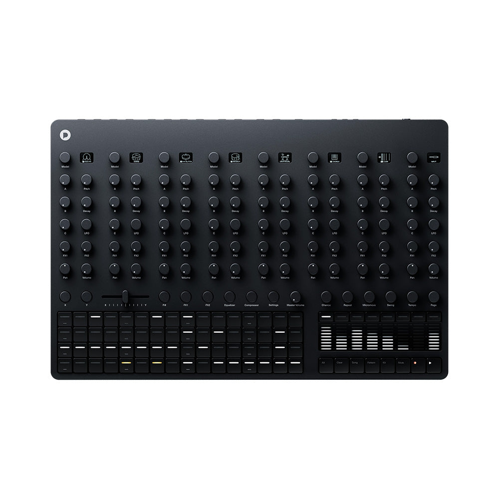 Polyend Drums Hybrid Drum Machine Black - MUSICTONER