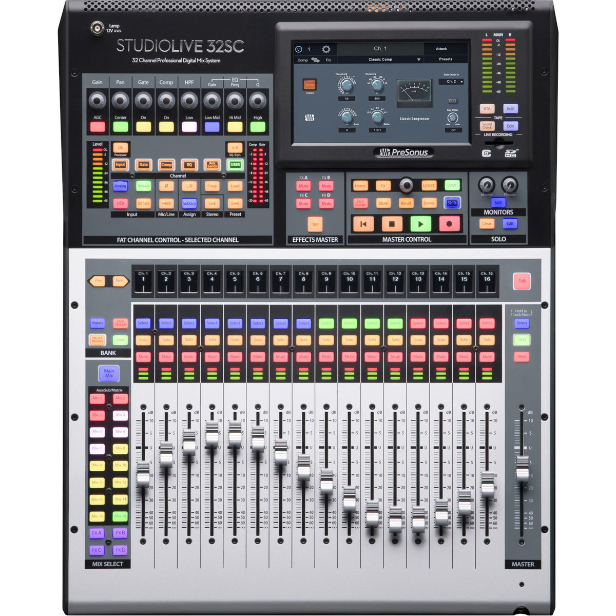 Presonus Studiolive Series III 32SC 32-channel Digital Mixer Console & USB Audio Interface