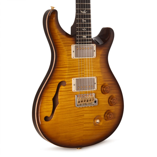 PRS DGT Semi-Hollow 10 Top McCarty Tobacco Sunburst w/Birds - MUSICTONER
