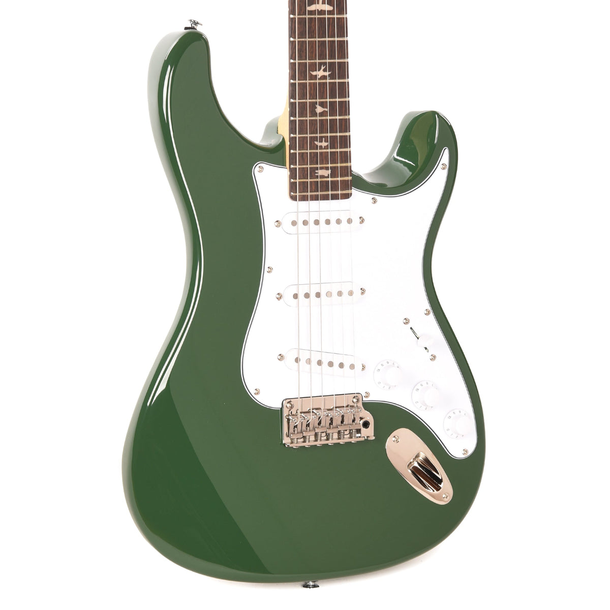 PRS SE Silver Sky Rosewood Laurel Green - MUSICTONER