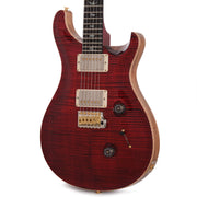PRS Wood Library Custom 24 Fat Back 10-Top Flame Red Tiger w/Figured Stained Neck & African Blackwood Fingerboard…
