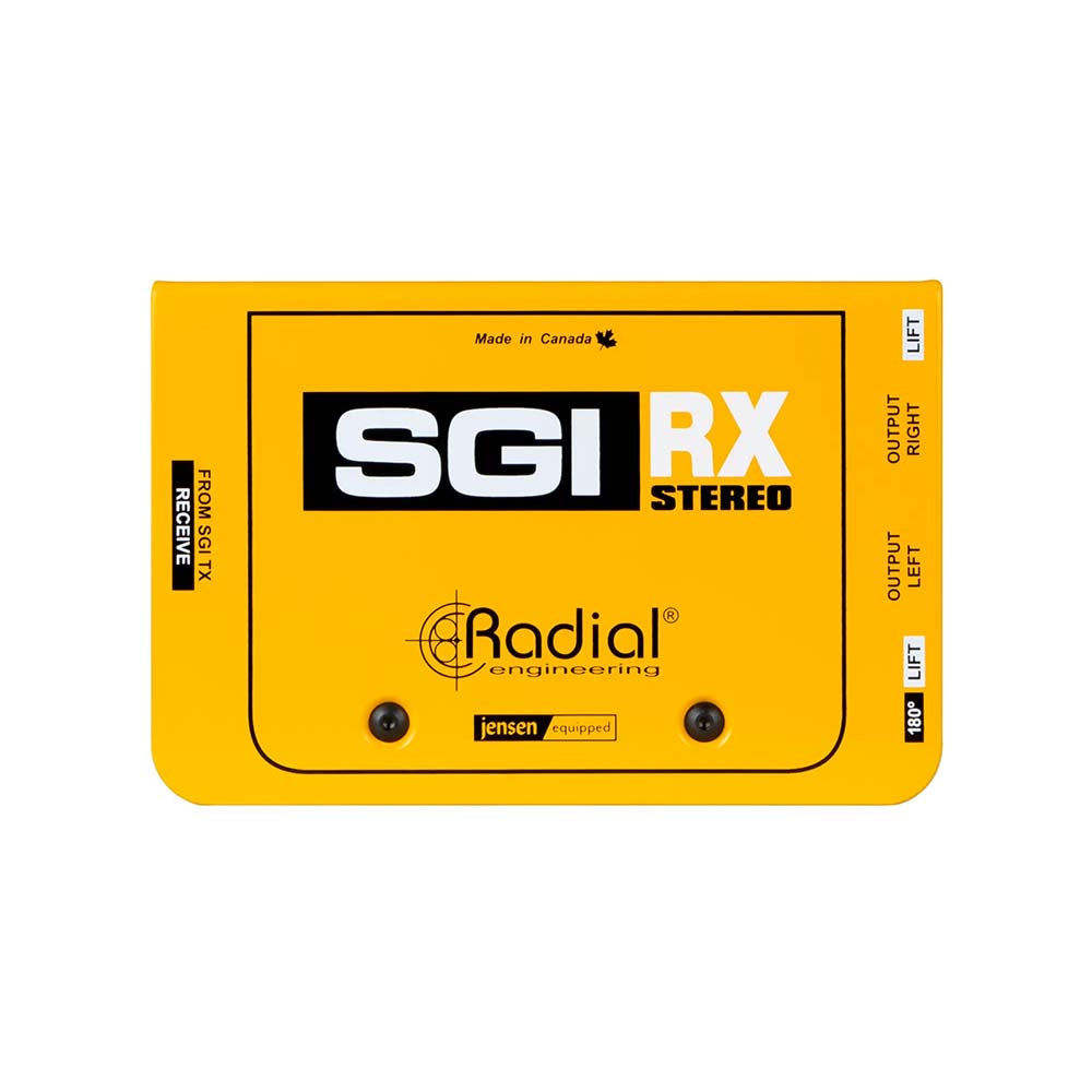 Radial SGI Stereo TX/RX Studio Instrument Interface - MUSICTONER