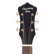 Recording King Dirty 30's Series 7 Parlor Matte Black - MUSICTONER