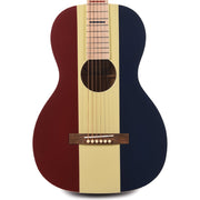 Recording King Limited Edition Dirty 30s Wrangler Single 0 Satin Red, White & Blue - MUSICTONER
