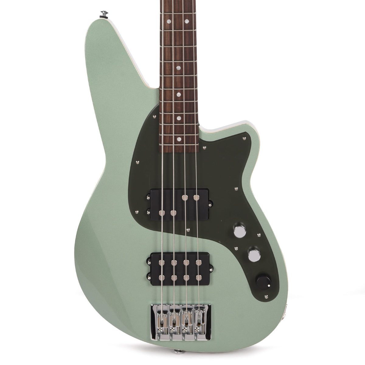 Reverend Mercalli 4 Bass Metallic Alpine - MUSICTONER