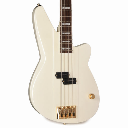 Reverend Meshell Ndegeocello Fellowship Bass Guitar Pearl White - MUSICTONER