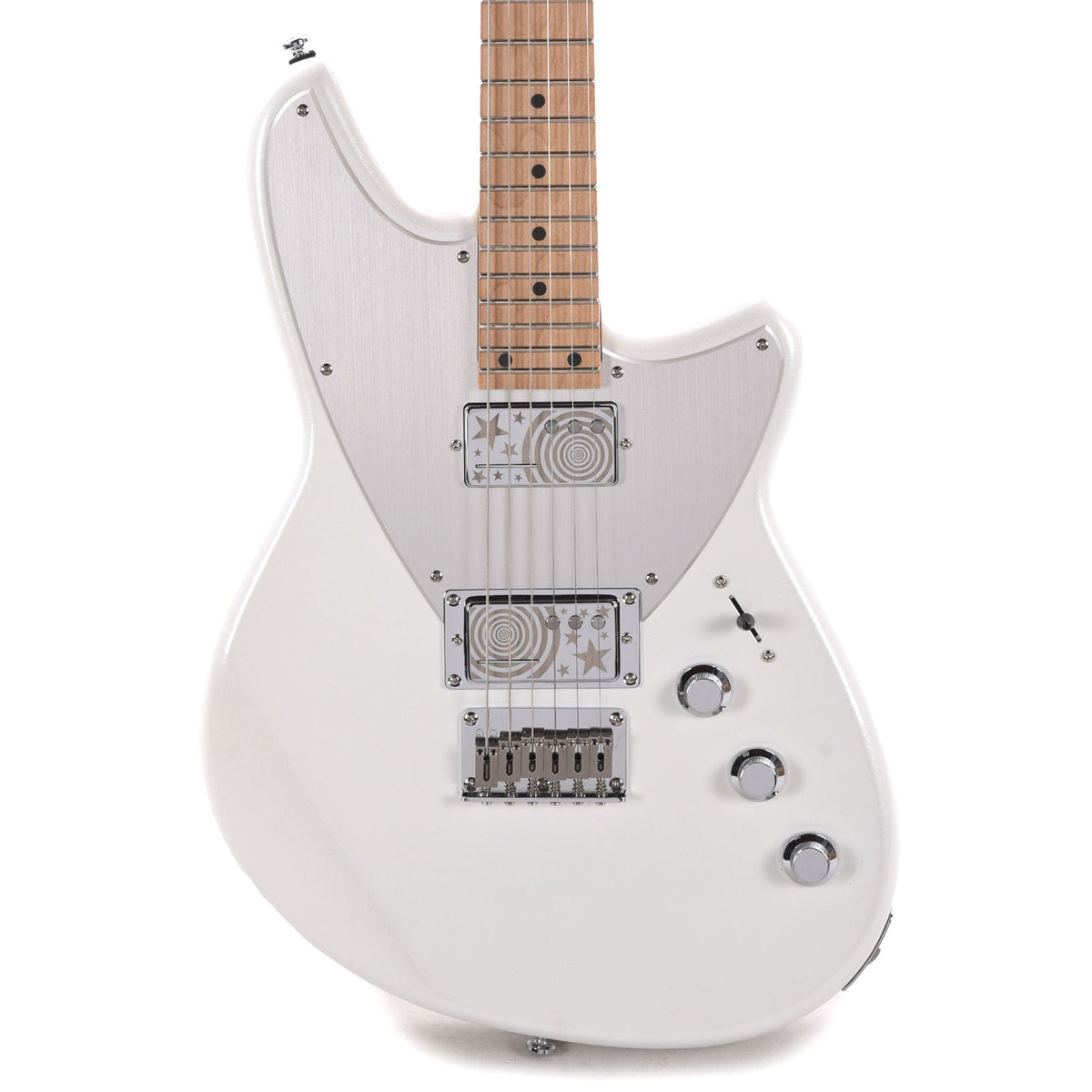 Reverend Billy Corgan Drop Z Gloss Pearl White - MUSICTONER