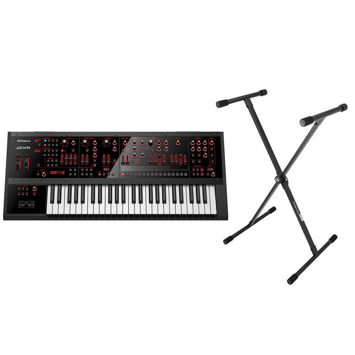 Roland JD-XA Synthesizer Bundle w/FREE Keyboard Stand - MUSICTONER