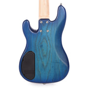 Sadowsky MetroLine 21-Fret Hybrid PJ Bass 5-String Swamp Ash Body Bora Blueburst Transparent Satin - MUSICTONER