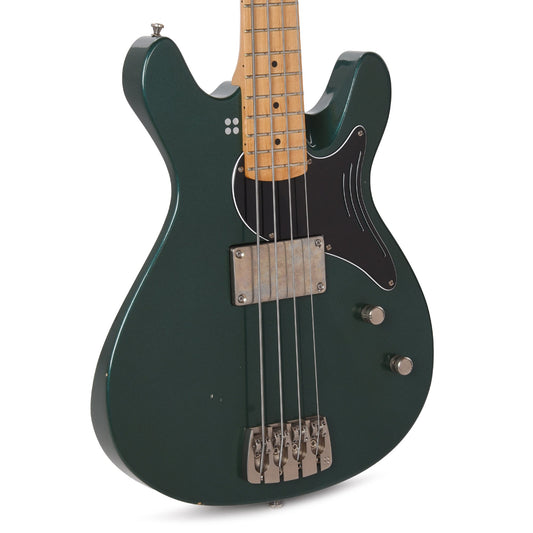 Sandberg Florence 4-String Short-Scale Bass Soft-Aged Bristish Racing Green - MUSICTONER