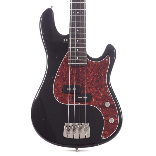 Sandberg Lionel Short Scale Bass Soft-Aged Black w/Tortoise Pickguard - MUSICTONER