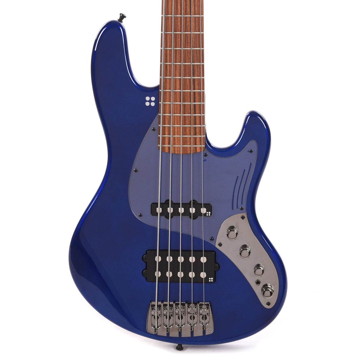 Sandberg California Grand Dark 5-String San Remo Blue w/Darkglass 3-Band EQ - MUSICTONER