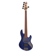 Sandberg California Grand Dark 5-String San Remo Blue w/Darkglass 3-Band EQ - MUSICTONER