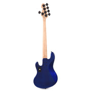 Sandberg California Grand Dark 5-String San Remo Blue w/Darkglass 3-Band EQ - MUSICTONER