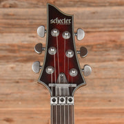 Schecter C-1 Platinum FR S Sustainiac Crimson Red Burst Satin 2024 - MUSICTONER