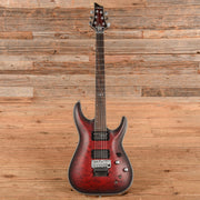 Schecter C-1 Platinum FR S Sustainiac Crimson Red Burst Satin 2024 - MUSICTONER