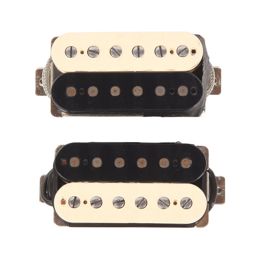 Seymour Duncan Custom Shop SH-5b/SH-1n 50th Anniversary Pickup Set Zebra - MUSICTONER