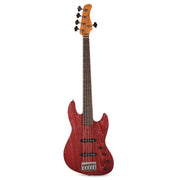 Sire Marcus Miller V6 5-String Mahogany/Ash Candy Apple Red - MUSICTONER