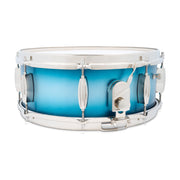 Slingerland Radio King 5.5x14 Snare Drum Blue and Silver Lacquer - MUSICTONER