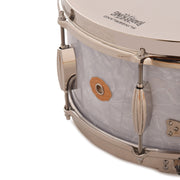 Slingerland 6.5x14 Limited Edition Gene Krupa Snare Drum White Marine Pearl - MUSICTONER